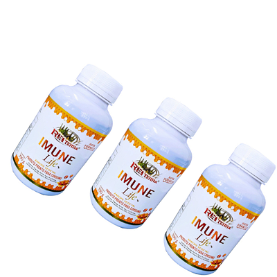 Composto Imuni Life Super Concentrado 390 ml kit Com 3 Unidades