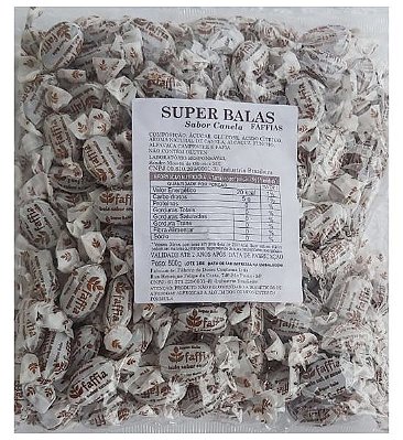 Bala Fáffia Sabor Canela