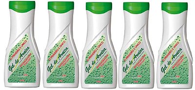 Kit 5 Potes Gel NatuLIfe 200 ml