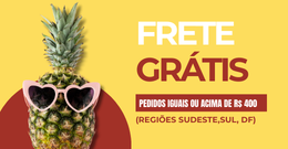 FRETE GRÁTIS PEDIDOS ACIMA DE R$ 400
