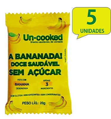 A BANANADA! PACK COM 5 UNIDADES