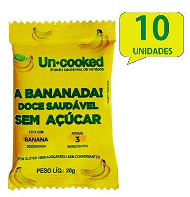 A BANANADA! PACK COM 10 UNIDADES