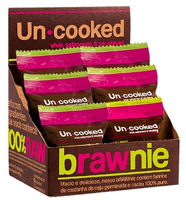 DISPLAY BRAWNIE - COM 16 UNIDADES DE 40 GRAMAS