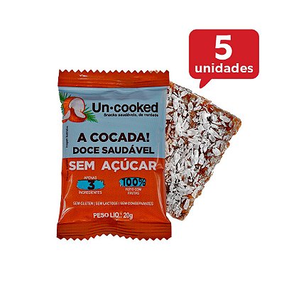 A COCADA! KIT COM 5 UNIDADES