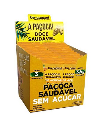 DISPLAY A PAÇOCA! 28 UNIDADES DE 20 GRAMAS