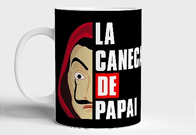 Caneca Personalizada La caneca de papai