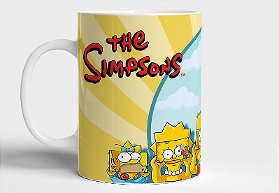 Caneca Personalizada The Simpsons