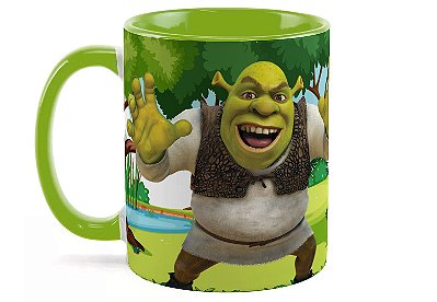 Caneca Personalizada Shrek - Melhor pra fora do pra dentro