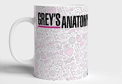 Caneca Personalizada Grey's Anatomy (mod.2)