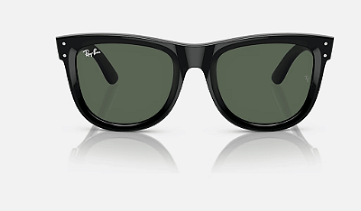 Óculos de Sol Ray-Ban Boyfriend Reverse RBR0501S 6677VR Preto