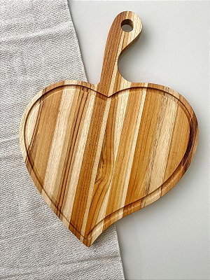Tábua Coração Coleção Gourmet - Personalizado