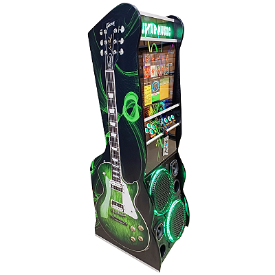 Máquina de Música Jukebox: Tela 17 Polegadas G Verde ( Comercial )
