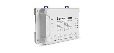 SONOFF 4CH PRO R3 - DIY - Interruptor Inteligente, Wi-fi, RF 433.92MHz, 4 Canais