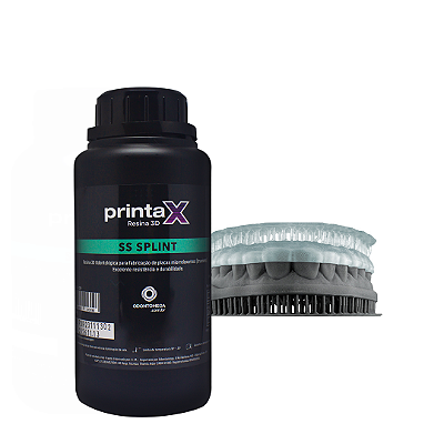 Resina 3D Odontológica PrintaX SS Splint Biocompatível 500g