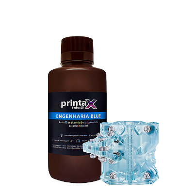 Resina 3D Industrial PrintaX Engenharia Blue 500g #PromoX