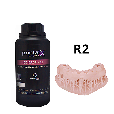 Resina 3D Odontológica PrintaX BB Base Biocompatível 500g