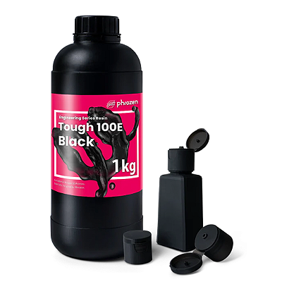 Resina 3D Industrial Phrozen Tough Black 100E 1kg