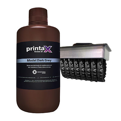 Resina 3D Model PrintaX Dark Grey 1kg #PromoX
