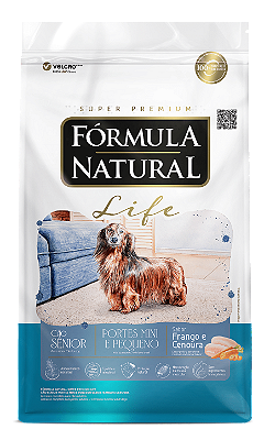Ração Fórmula Natural Cães Sênior Porte Mini e Pequeno 1 kg