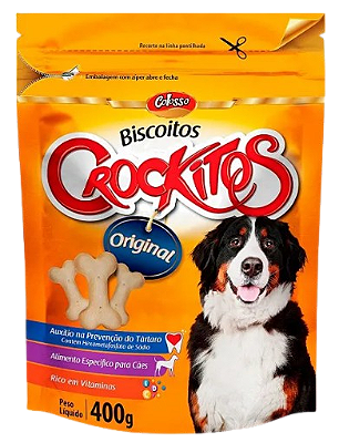 Biscoito crockitos colosso original 400g