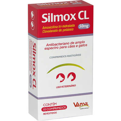 Silmox CL 50mg para Cães e Gatos