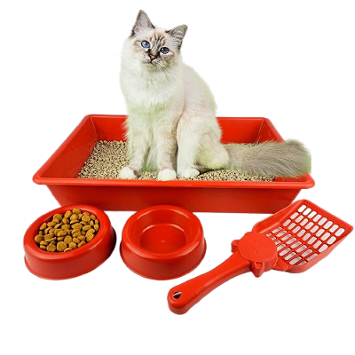 Kit Bandeja Gato Pop 4 peças