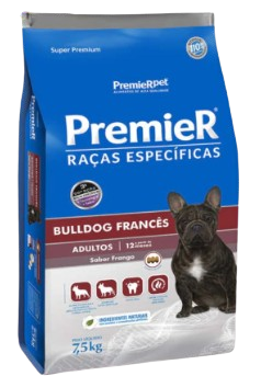Ração Premier Raças Específicas Bulldog Francês para Cães Adultos 2,5 kg