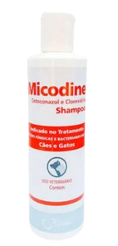 Shampoo Micodine para Cães e Gatos Syntec 225 mL