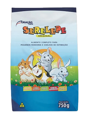 Ração para Roedores e Coelhos Serelepe 750 g