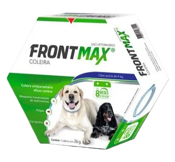 Coleira Antipulgas e Carrapatos  Frontmax Cães acima de 4 kg