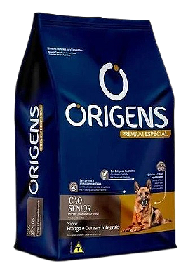 Ração Origens Cães Sênior de Porte Médio e Grande Frango 15kg