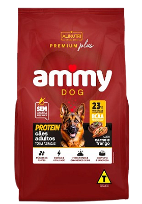 Ração Ammy Dog Premium Plus Cães Adultos 15 kg