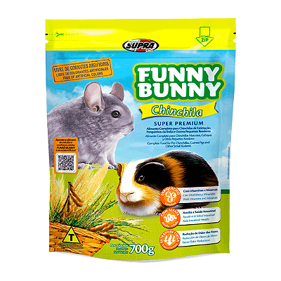 Ração Funny Bunny Chinchila Supra 700g