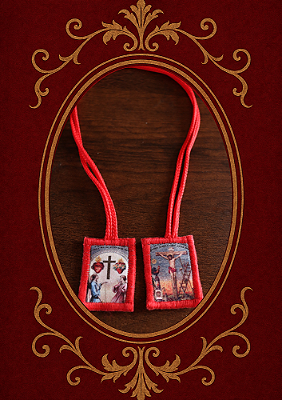 Escapulário Vermelho da Paixão de Cristo