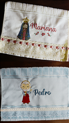 Toalha de boca personalizada