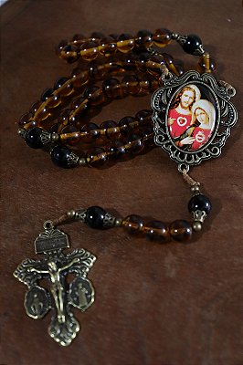 Terço Sagrados Corações de Jesus e Maria