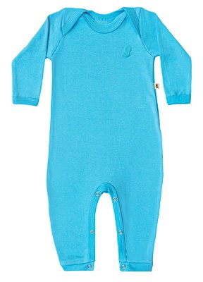 Macacão para bebê azul