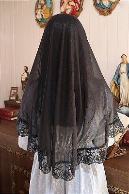 Véu Mater Christi (preto)