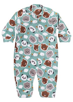Macacão masculino de soft (estampas variadas)