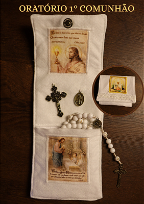 Oratório de bolso 1° comunhão