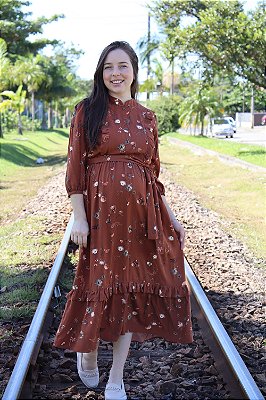 Vestido Flos Carmeli