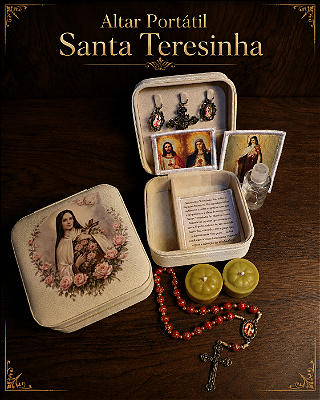 Altar Portátil - Santa Teresinha