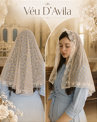 Véu D'Avila (bege / off white)