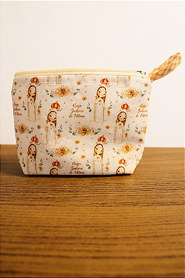 Necessaire / porta véu infantil - Modelo 1 - Nossa Senhora de Fátima