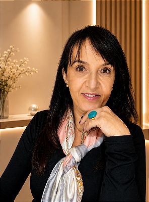 Anel Dourado com Resina Turquesa (nº 20)