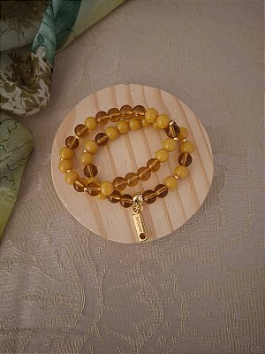Pulseiras de Murano Caramelo