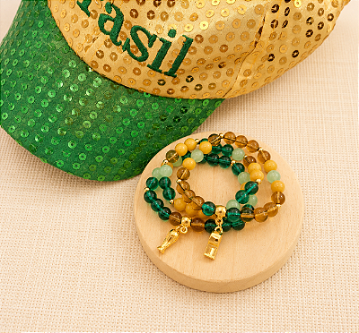 Pulseira de Murano Coleção Copa