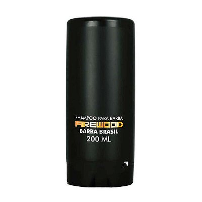 Shampoo para Barba 200ml - Firewood - Barba Brasil