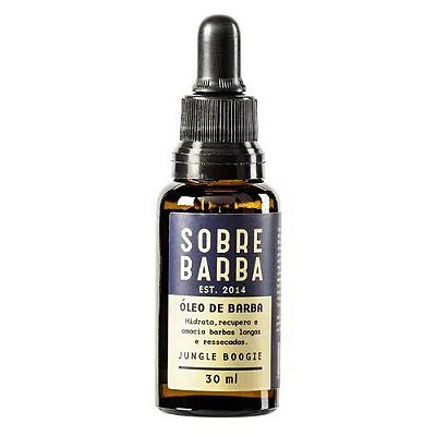Oleo para Barba 30ml - Jungle Boogie - Sobrebarba