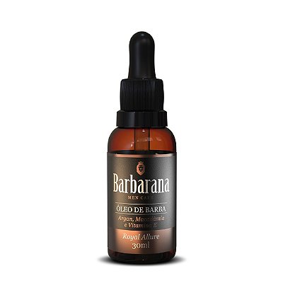 Oleo para Barba 30ml - Royal Allure - Barbarana